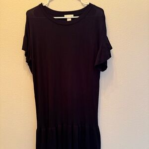 h&m navy blue dress - size small